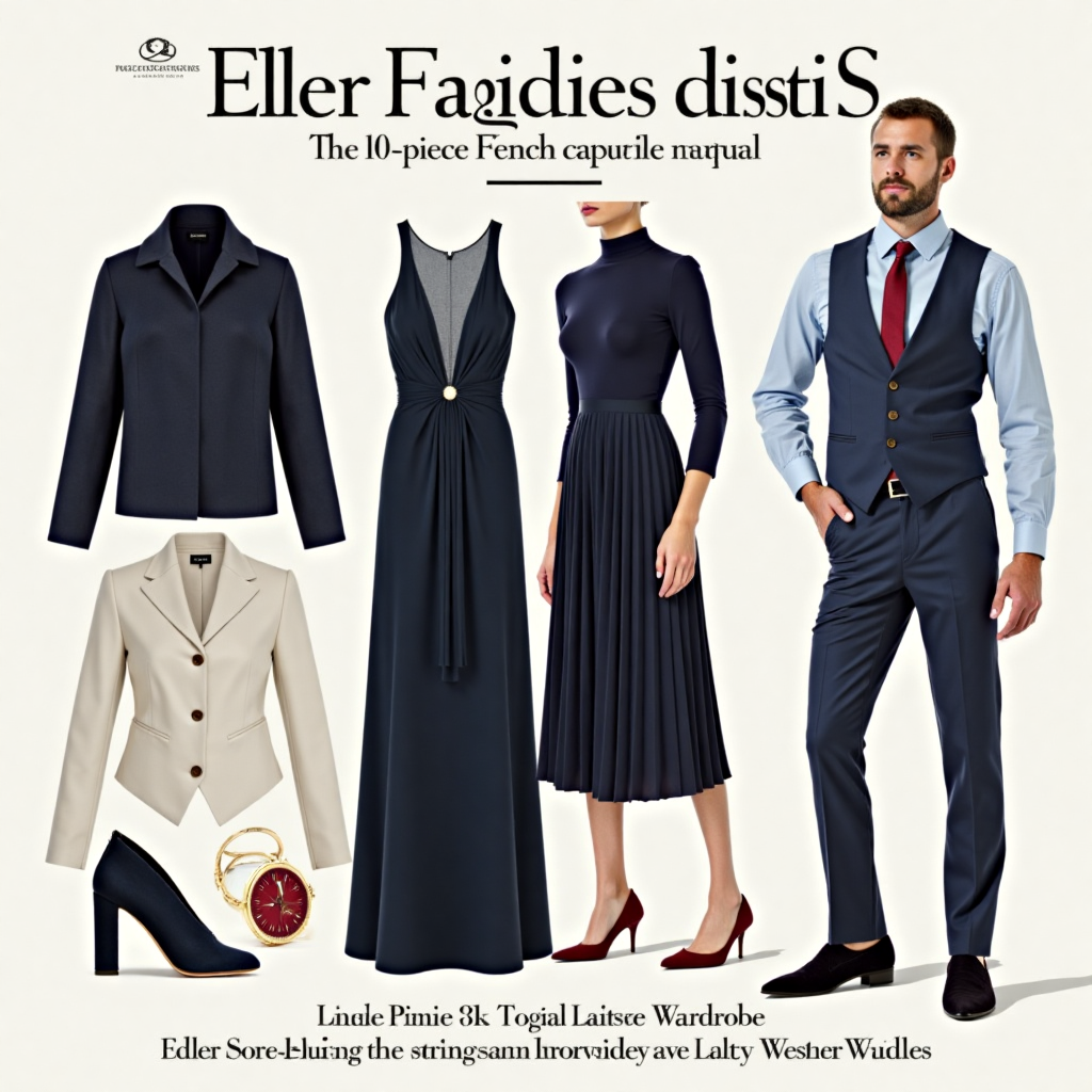 The 10-Piece French Capsule Wardrobe: Effortless Elegance Through Radical Simplicity